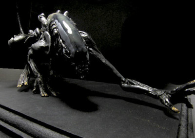 Xenomorph alien sculpture