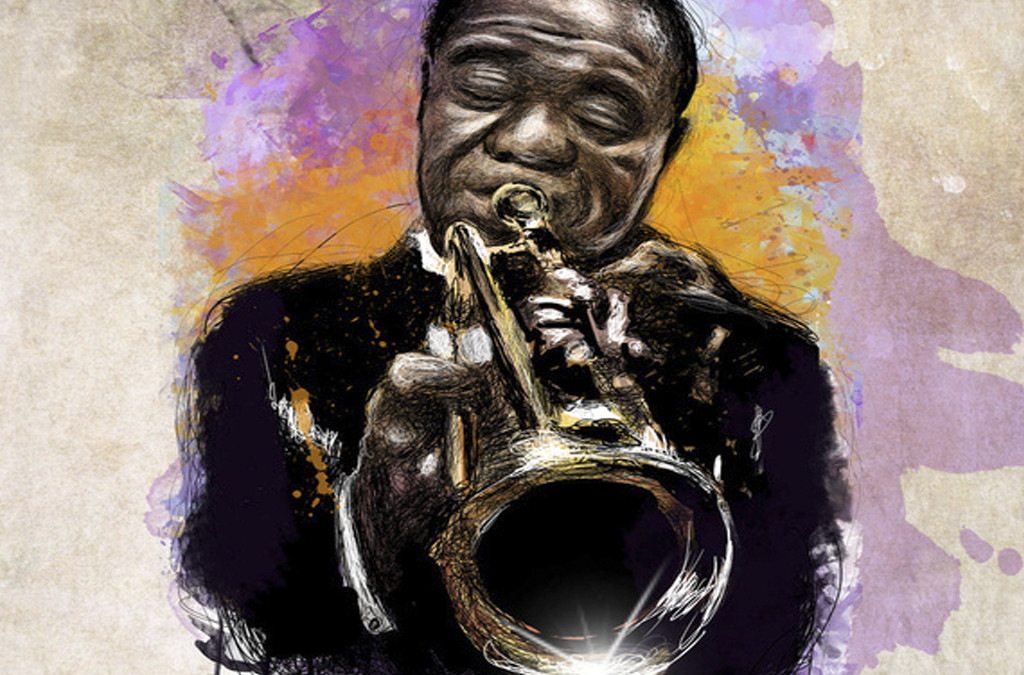 Louis Armstrong Paint